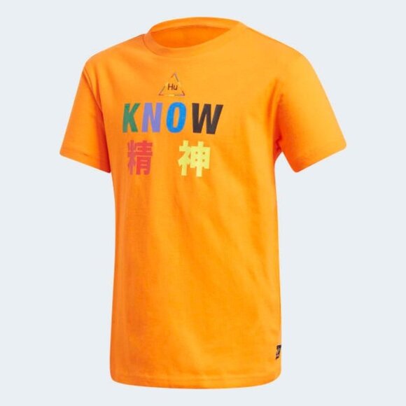 Adidas x Pharrell Williams FR9066 Boy's Tee Orange